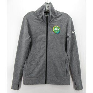 Nike Olympics Jacket Small Rio 2016 Golf Dri-Fit Running Gym Performance